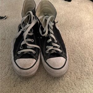 Kids' Black High-Top Sneakers